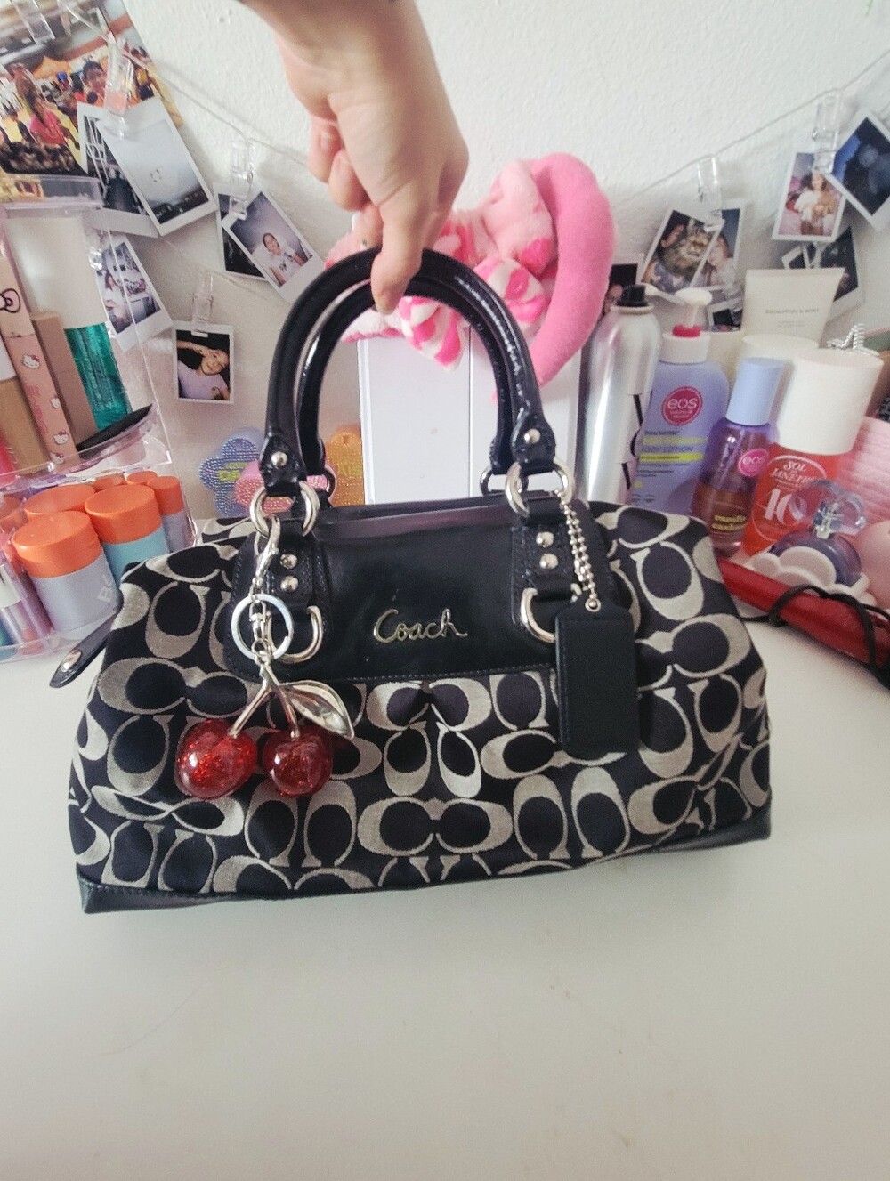 Coach Ashley Satchel Shoulder Bag In Beautiful Condition